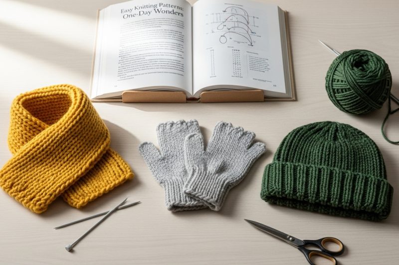 Easy Knitting Patterns to Make in One Day