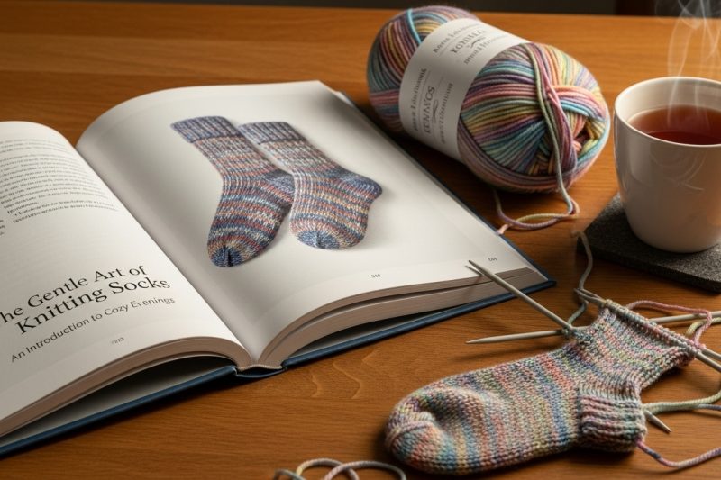 The Gentle Art of Knitting Socks: An Introduction to Cozy Evenings