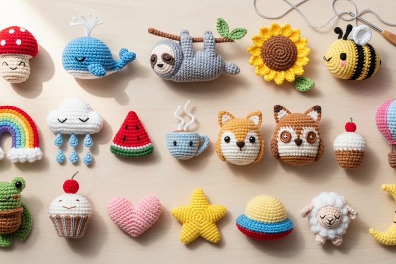 Finding Quietude in Every Stitch: 20 Cute Amigurumi Ideas to Crochet