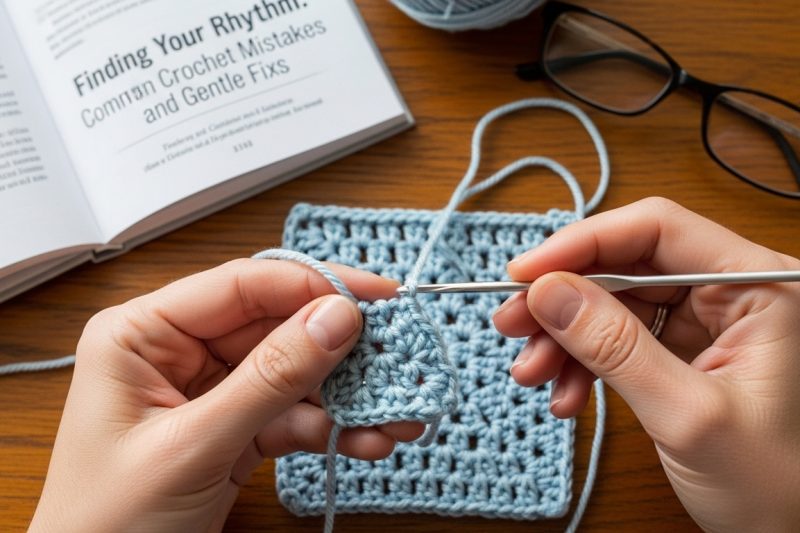 Finding Your Rhythm: Common Crochet Mistakes and Gentle Fixes