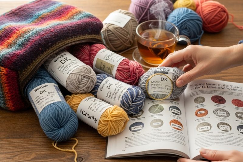 Finding Calm in the Skein: A Guide to Yarn Labels and Weights