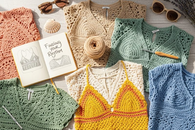 Finding Your Rhythm: A Guide to Calm and Creative Summer Crochet Tops